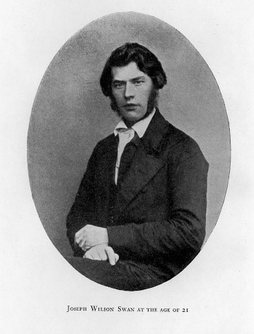 Joseph Swan år 1849